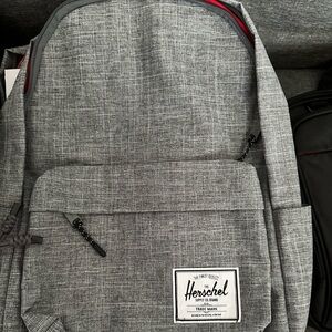 herschel backpack grey